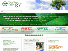 Tablet Screenshot of olivetreeenergy.com